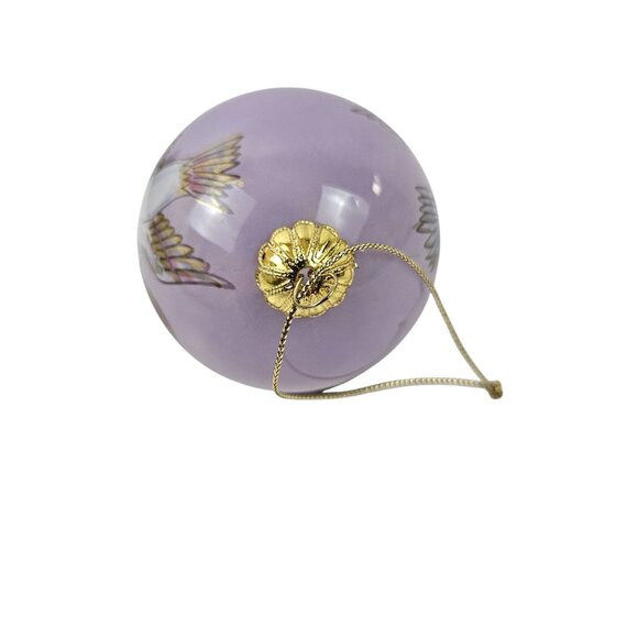 Pier 1 One Imports Ornament Traditional Doves Glass Vintage Christmas Boxed - Picture 7 of 10